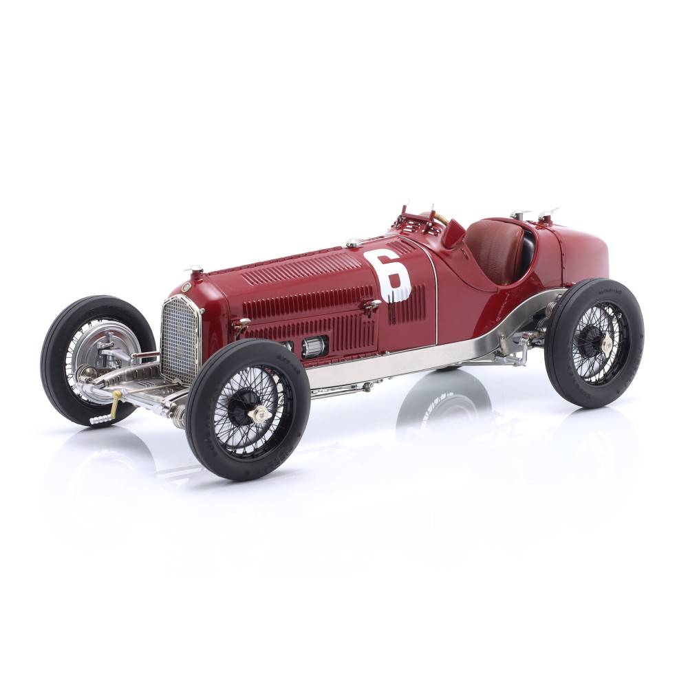 New CMC Alfa Romeo P3 Caracciola 6 Monza 1932 1:18 Model Car Red M221