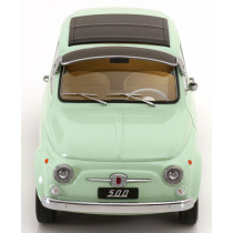 KKDC120066 1/12 FIAT 500 F CUSTOM WITH ABARTH RIMS 1968 GREEN