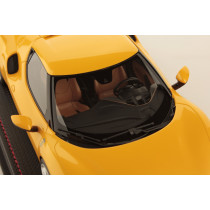 FE035C FERRARI 296 HYBRID 830HP V6 2021 WITH SHOWCASE YELLOW