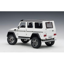 New AUTOart Mercedes Benz G500 4x4 2016 1:18 Model Car White 76316