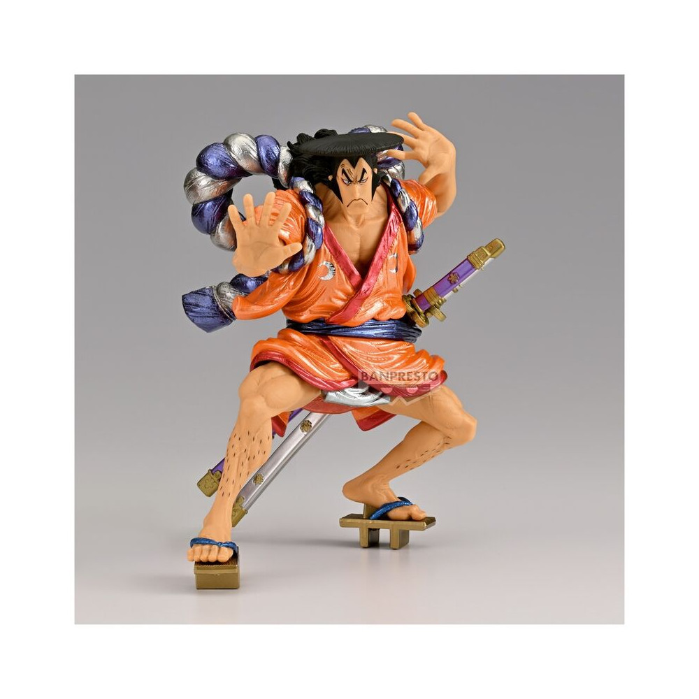 One Piece Kouzuki Oden Battle Record Figure - 17cm, Age 15+