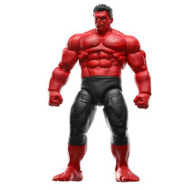 Marvel Captain America Red Hulk Figure - 15cm, Articulated with Accessories