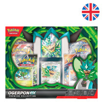 Pokemon Ogerpon Blister Set - English Collectible Cards, Age 6+