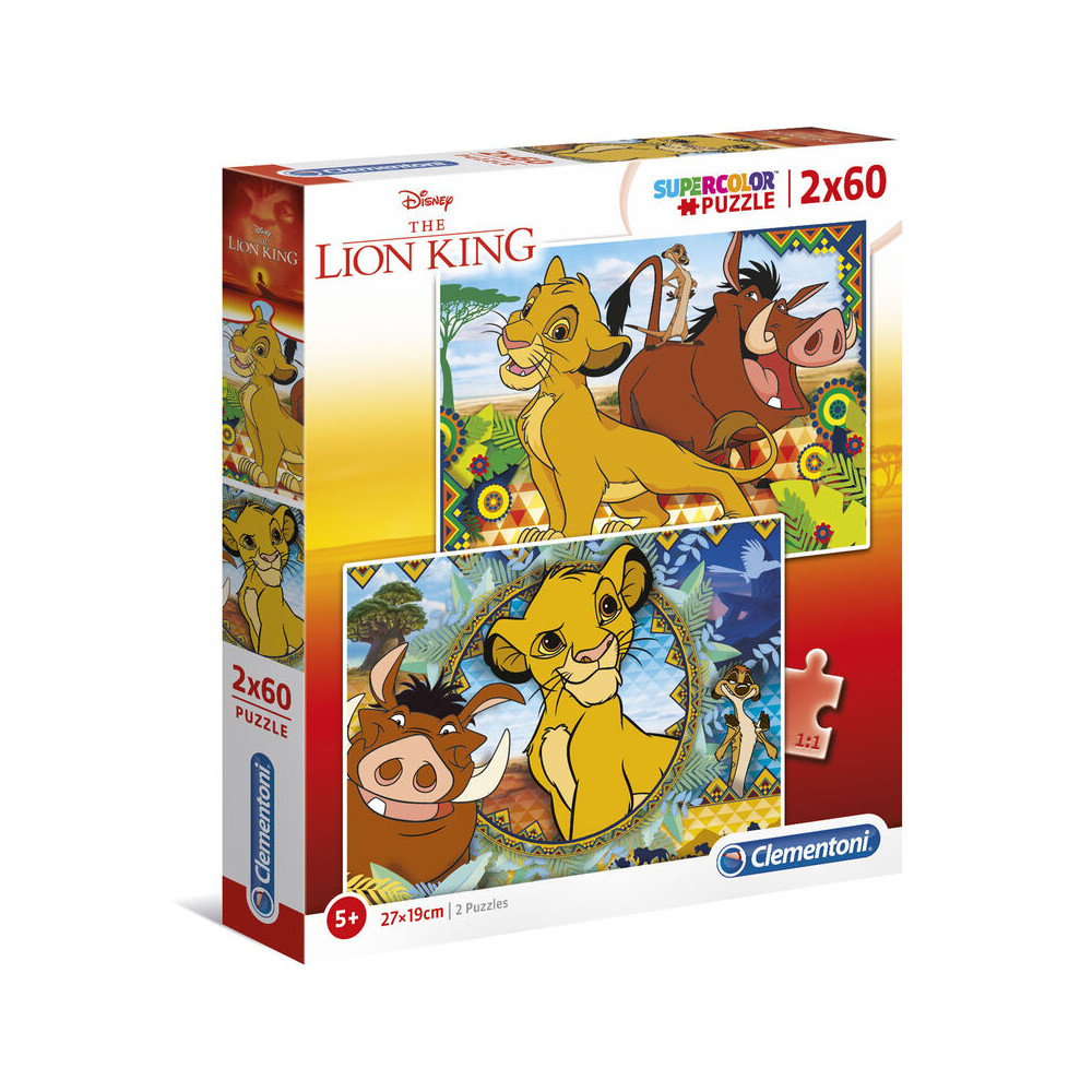 Disney The Lion King Puzzle – 2 x 60 Pieces