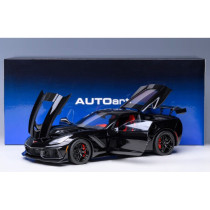 New AUTOart Chevrolet Corvette C7 ZR1 2019 1:18 Model Car Black 71276