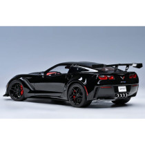 New AUTOart Chevrolet Corvette C7 ZR1 2019 1:18 Model Car Black 71276