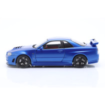77462 NISSAN - 1/18 SKYLINE GT-R (R34) Z-TUNE 2002 BAYSIDE BLUE