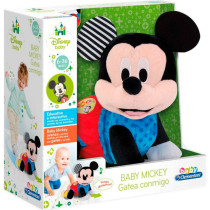 Spanish Disney Baby Mickey Crawling Plush Toy