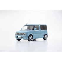 KSR18060AB 1/18 NISSAN CUBE 2003 LIGHT BLUE