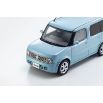 KSR18060AB 1/18 NISSAN CUBE 2003 LIGHT BLUE