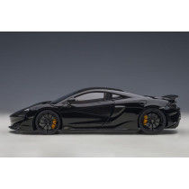 76081 McLaren 600LT (Onyx Black) 1:18 Scale Model for Collector