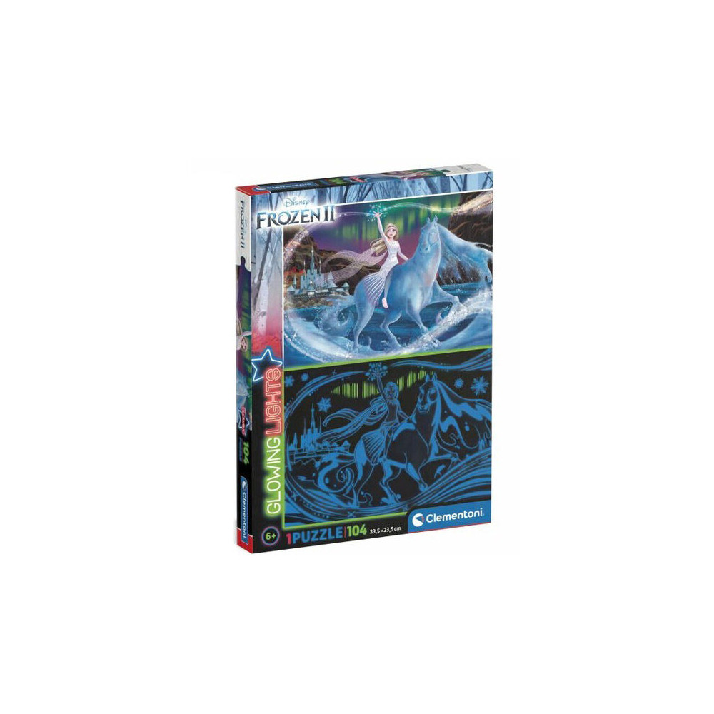 Disney Frozen 2 Glowing Puzzle – 104 Pieces