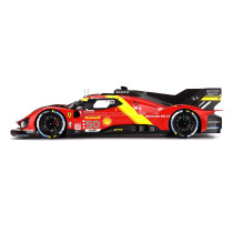 BBRCS18003 1/18 FERRARI 499P 3.0L V6 CORSE N50 3rd 1000 SEBRING 2023 RED
