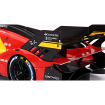 BBRCS18003 1/18 FERRARI 499P 3.0L V6 CORSE N50 3rd 1000 SEBRING 2023 RED