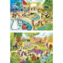 Zoo Puzzle Set – 2 x 60 Pieces