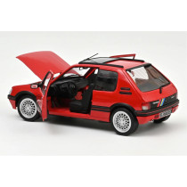 184846 Peugeot 205 GTi 1.9 PTS deco 1991 Vallelunga Red 1:18