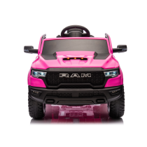 Dodge Ram 12V Kids Ride-On Car Pink – 4x4 Battery Operated with RC