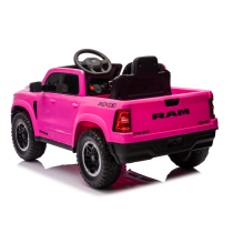 Dodge Ram 12V Kids Ride-On Car Pink – 4x4 Battery Operated with RC