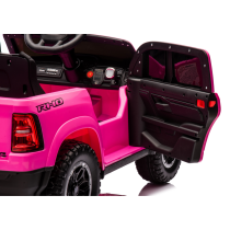 Dodge Ram 12V Kids Ride-On Car Pink – 4x4 Battery Operated with RC