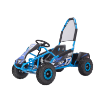 New Predator 48V 1000W Kids Ride-On Buggy Blue