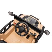 24V Kids Ride-On Car Khaki Dual Motor, 3-Gear Automatic, With RC