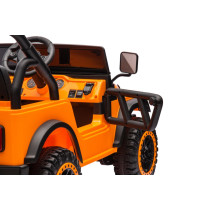 24V Kids Ride-On Car Orange Dual Motor, 3-Gear Automatic, With RC