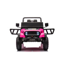 24V Kids Ride-On Car Pink – Dual Motor, 3-Gear Automatic, With RC