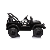 24V Kids Ride-On Car Black – Dual Motor, 3-Gear Automatic, With RC
