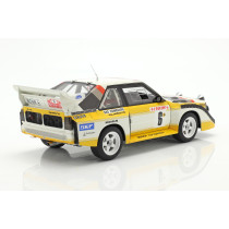 88602 Audi Quattro S1 Rally Monte Carlo 1986 H.Mikkola/A.Hertz 6 1:18