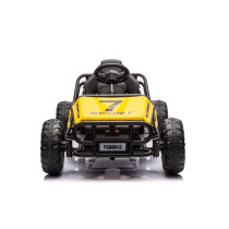 Orange 24V Off-Road Buggy Powerful Battery-Powered Ride-On Car for Kids