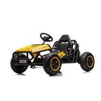 Orange 24V Off-Road Buggy Powerful Battery-Powered Ride-On Car for Kids