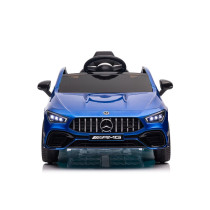 Mercedes CLA 45s AMG 12V Ride-On Car Blue 4x4 Vehicle with RC & Features