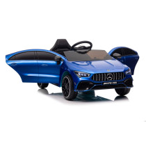 Mercedes CLA 45s AMG 12V Ride-On Car Blue 4x4 Vehicle with RC & Features