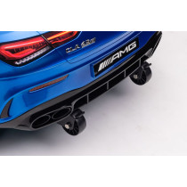 Mercedes CLA 45s AMG 12V Ride-On Car Blue 4x4 Vehicle with RC & Features