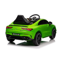 Mercedes CLA 45s AMG 12V Ride-On Car Green 4x4 Vehicle with RC