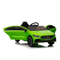 Mercedes CLA 45s AMG 12V Ride-On Car Green 4x4 Vehicle with RC