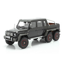76306 MERCEDES-BENZ G63 AMG 6x6 (GLOSS BLACK) 1:18