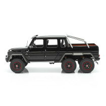 76306 MERCEDES-BENZ G63 AMG 6x6 (GLOSS BLACK) 1:18