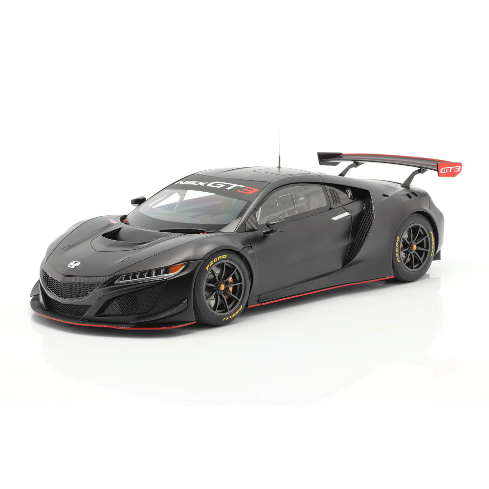 81899 Honda NSX GT3 2018 (Matt Black) 1:18
