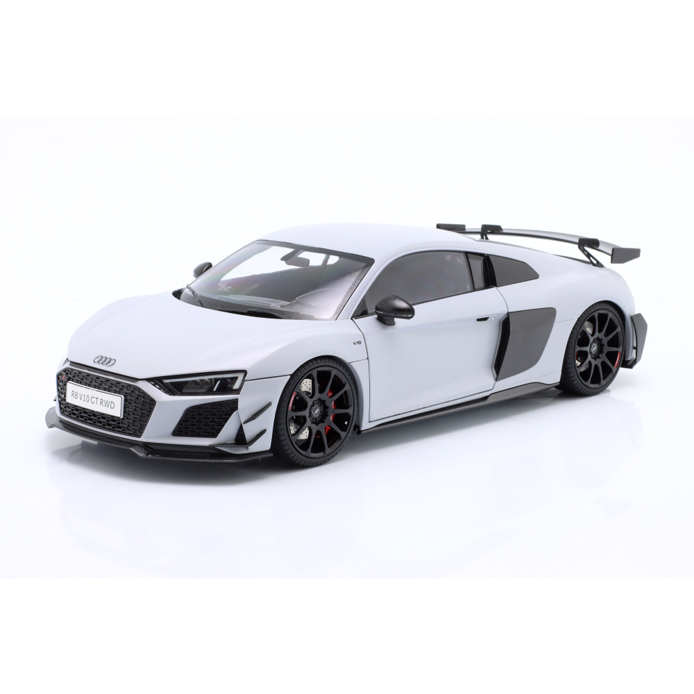 VAKF-0357 1/18 AUDIR8 COUPE GT 2019 WHITE MET