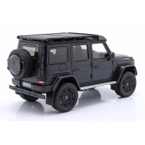 1075/50 1/18 MERCEDES BENZ G-CLASS G63 4x4 AMG 2023 NIGHT BLACK