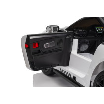 Mercedes AMG GT3 12V Ride-On Car White Luxury Kids’ Electric Vehicle with RC