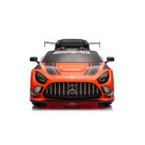 Mercedes AMG GT3 12V Ride-On Car Orange Luxury Kids’ Electric Vehicle with RC