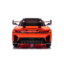 Mercedes AMG GT3 12V Ride-On Car Orange Luxury Kids’ Electric Vehicle with RC