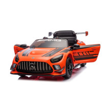 Mercedes AMG GT3 12V Ride-On Car Orange Luxury Kids’ Electric Vehicle with RC