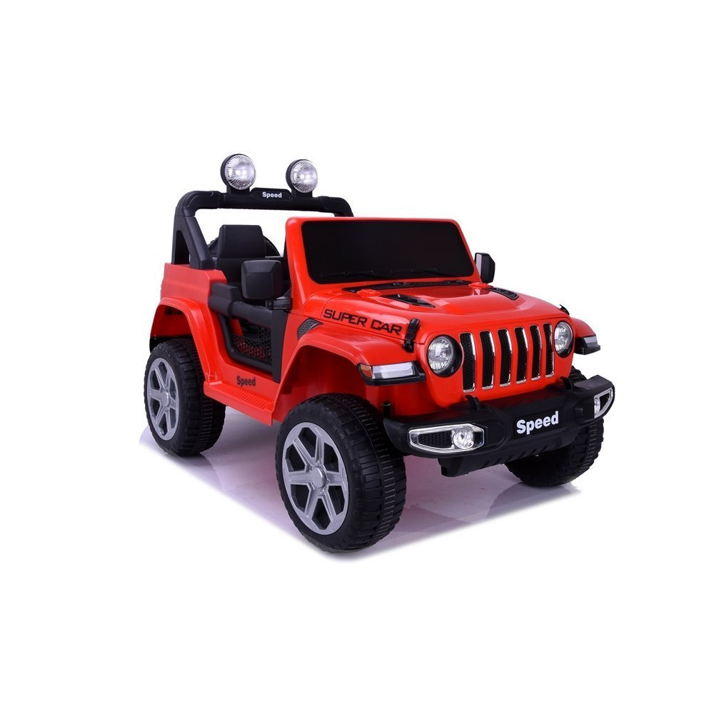 Battery Vehicle Red Painted 4x4 – Stylish & Powerful Ride-On Car