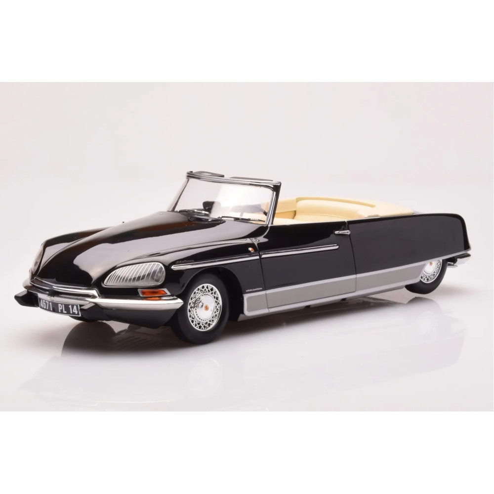 181746 1/18 CITROEN DS21 PALM BEACH CABRIOLET 1968 BLACK