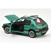 184847 1/18 PEUGEOT 205 1.9 GTi GRIFFE WITH WINDOWROOF 1991 GREEN