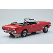 182810 1/18 FORD USA MUSTANG COVERTIBLE 1966 RED