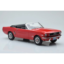 182810 1/18 FORD USA MUSTANG COVERTIBLE 1966 RED